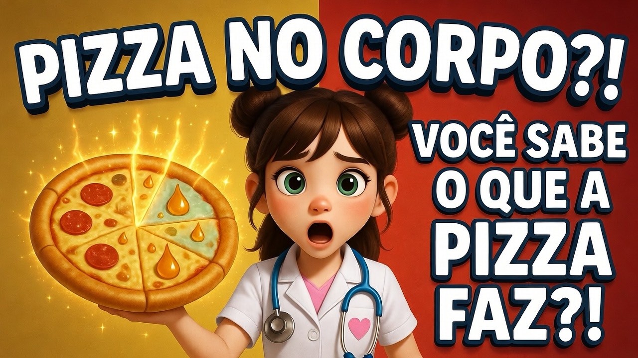 O que a pizza faz no corpo?!
