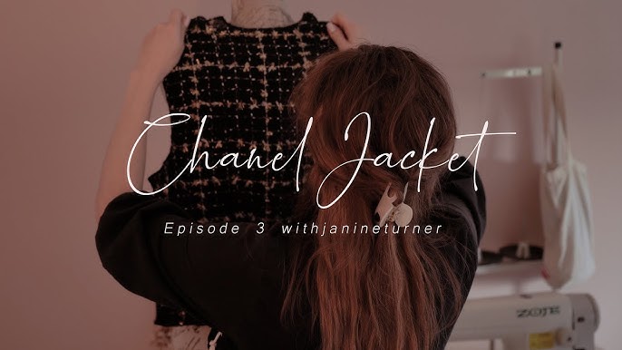 DIY: How to make a Chanel trim decorated with a chain. Decoration for a  Chanel dress or jacket. 