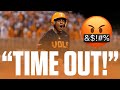 Tennessees christian moore begs for timeout