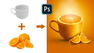 How to Create an Orange Cup Photo Manipulation in Photoshop
