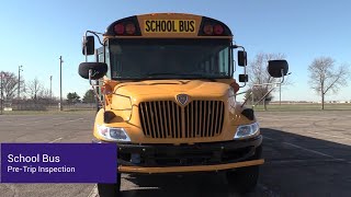 School Bus Pre Trip Inspection