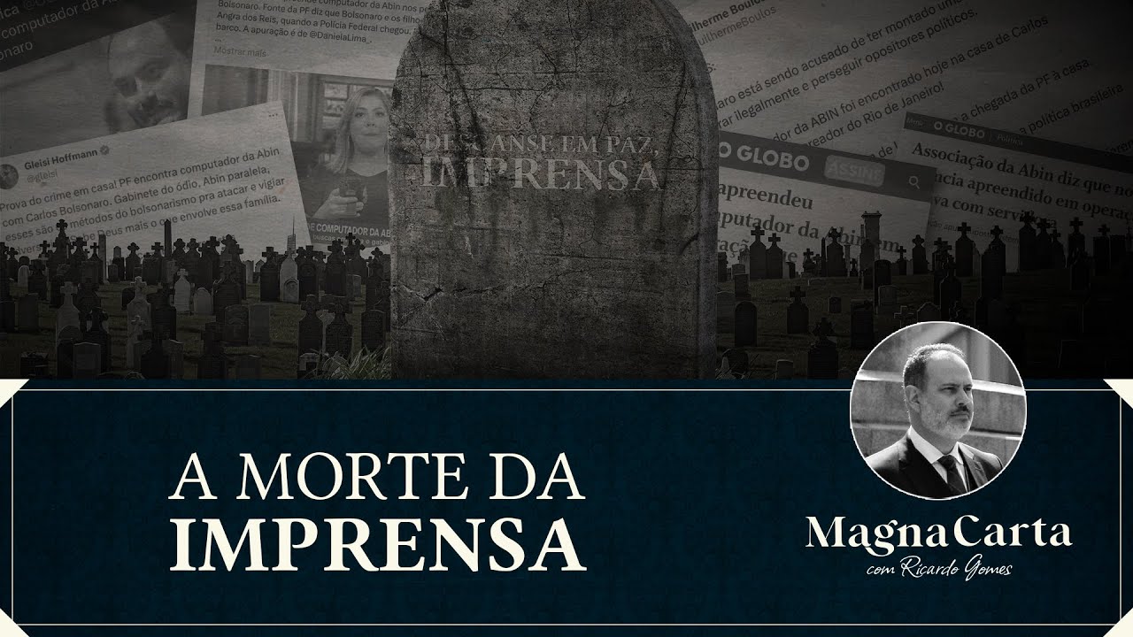 A MORTE DA IMPRENSA | Magna Carta com Ricardo Gomes