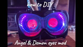 2006 Suzuki GSX-F | Custom Headlights, Demon & Angel Eyes DIY / How To