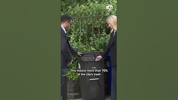 NYC unveils new official trash bin