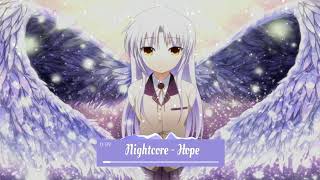 Nightcore - Hope (XXXTENTACION) chords