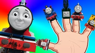 Thomas And Friends Finger Family Song Nursery Rhymes Toy Train