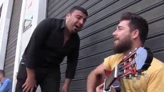 Singing on Istiklal Street Istanbul Turkey