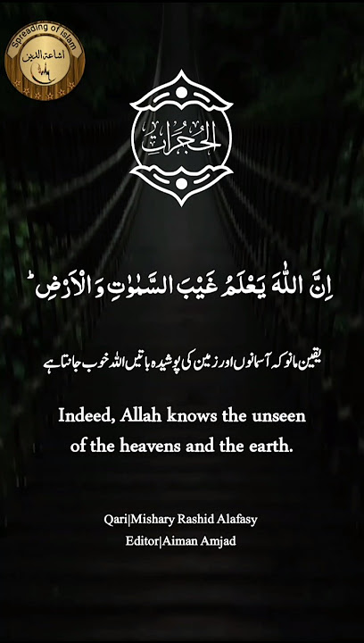 Surah Al_Hujurat by Qari Mishary Rashid Alafasy#viralvideo #trending #short#islamic videopart 16