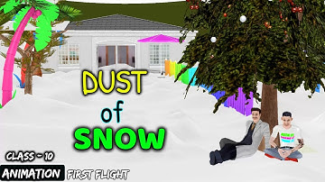 Dust of Snow Class 10 | Animation | CBSE NCERT Poem in Hindi
