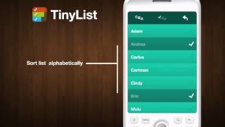 TinyList for Android screenshot 5