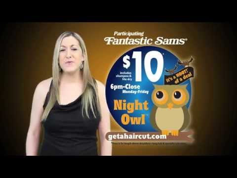 Fantastic Sams - $10 Night Owl haircut