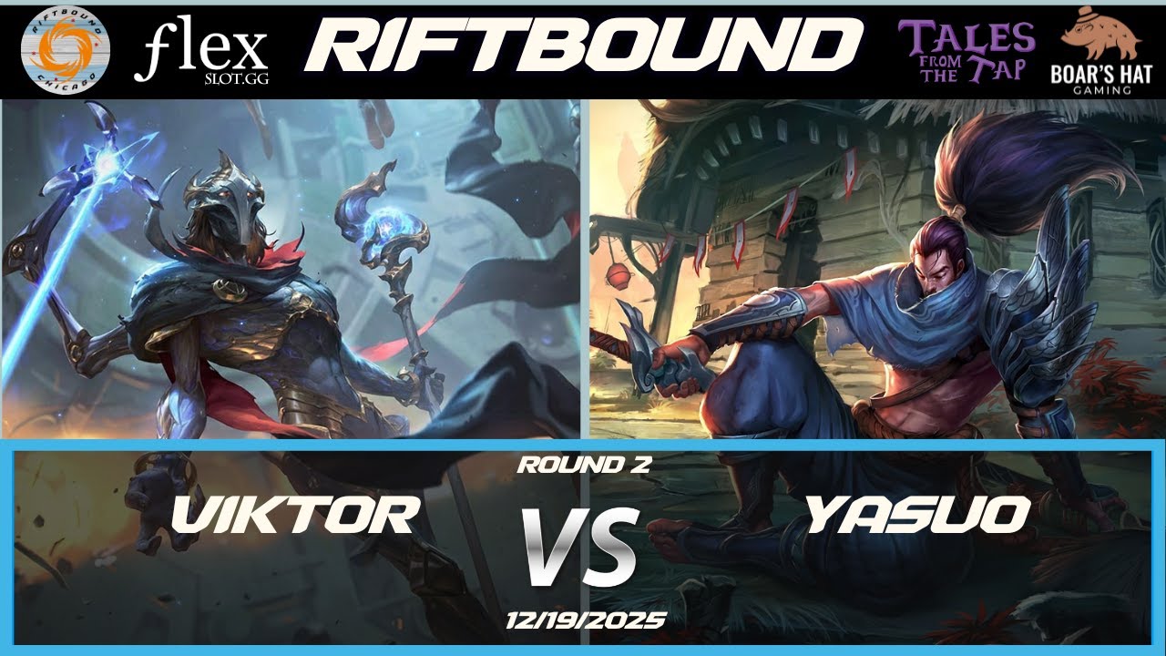 Viktor VS Yasuo  [Riftbound Gameplay Round 2]