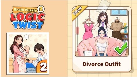 Brain Puzzle 2: Logic Twist Level 78 | divorce outfit Gameplay