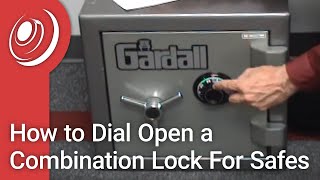 How to Dial Open a Combination Lock For Safes