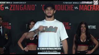 Bellator 300: Usman Nurmagomedov vs. Brent Primus Weigh-In Results