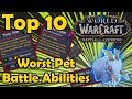 Top 10 Worst Pet Battle Abilities in WoW