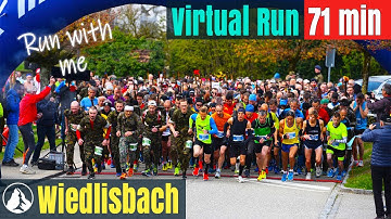 2022 Wiedlisbacher Waffenlauf | Running Video für Laufband Training | Virtual Run #19 Schweiz