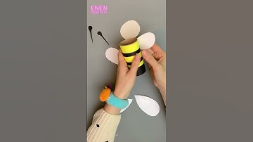 Fun and Easy Tissue Paper Tube Crafts for Kids | Bee