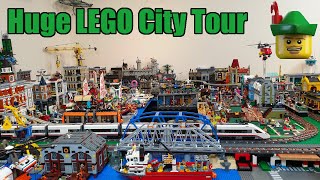 LEGO City Update - Huge LEGO City Tour 🚌📷🏙🏹