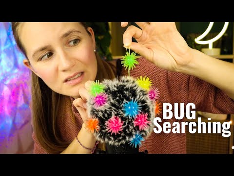 ASMR Searching Your Scalp for Bugs & Removing Them 🪲🐛
