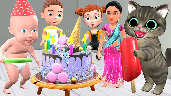 बाबु का Birthday | आइसक्रीम केक | Bili Ke Bache | Chintu | pagal beta |comedy video | cs bishtvines thumbnail