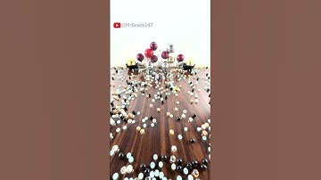 💖 Beads Rolling Backward | Calm Reverse ASMR Motion