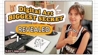 How to be DIGITAL ARTIST | The TRUTH about drawing with tablet EXPOSED, REVEALED and UNSEALED | 👽