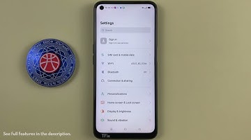 How to show real-time network speed on OPPO A54 Android 11