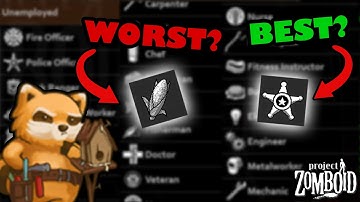 All Occupations RANKED WORST to BEST in Project Zomboid