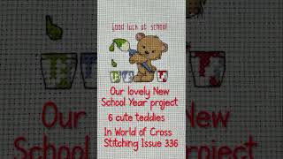 Teddy feature in World of Cross Stitching
