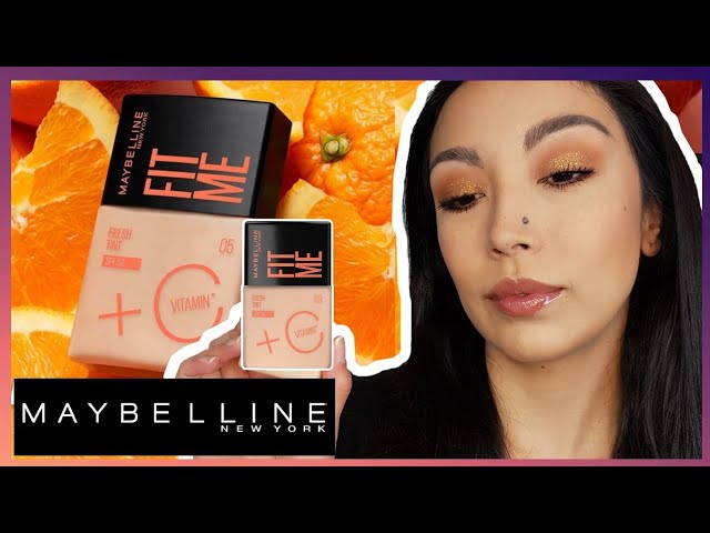 Comparando bases de maybelline, FIT me matte sin poros v/s FIT me Fresh  tint+ vit C 