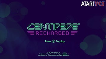 Centipede: Recharged - Gameplay Only - The new Atari VCS - Mockduck Plays Games