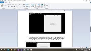 CS411 Assignment no  2 solution due date 17 june 2020 Part 1 of 2