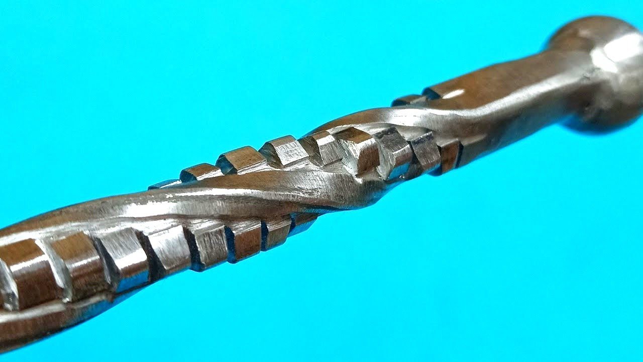 Необычное исполнение торсиона, и вы так сможете сделать. Холодная ковка ...