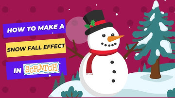 How to Make a Snow Fall Effect in Scratch | Tutorial