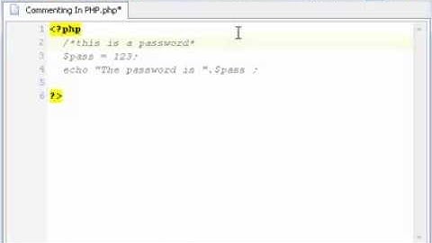 18 - Commenting In PHP, التعليقات في البي إيش بي