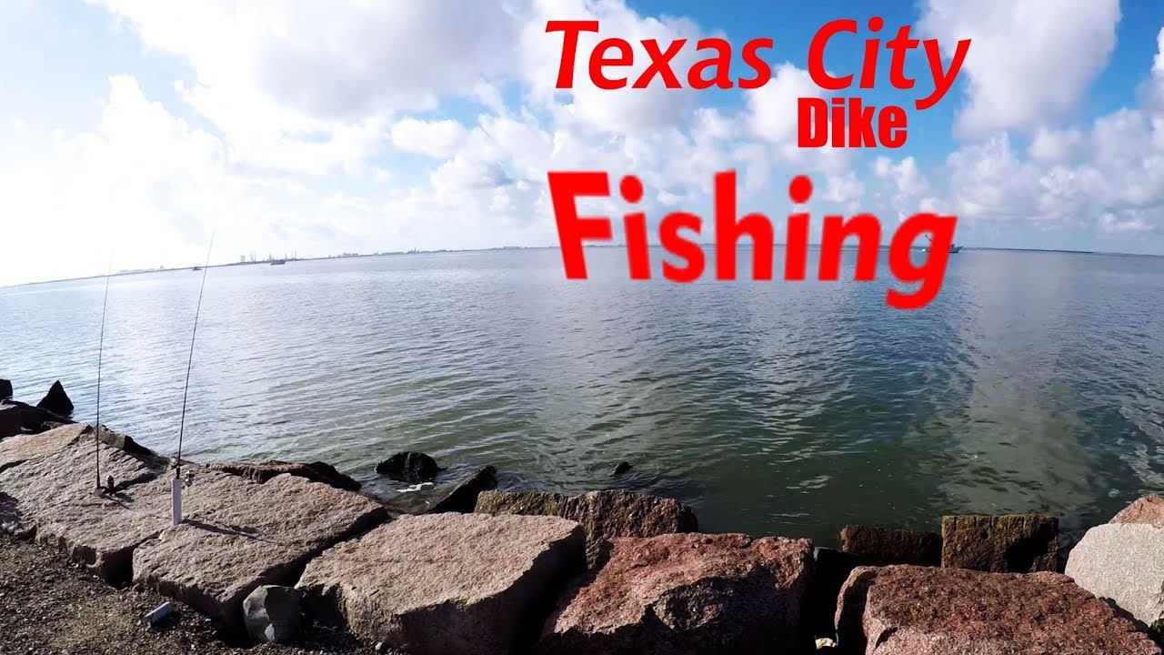 Fishing Texas City Dike (The Art of Rock Jumping) YouTube