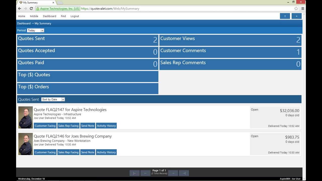 QuoteValet Web Introduction - Benefits, How to Use, How to Setup