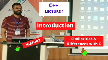 C++ Lecture 1 Introduction to C++ by Mohit Jain in Hindi Urdu