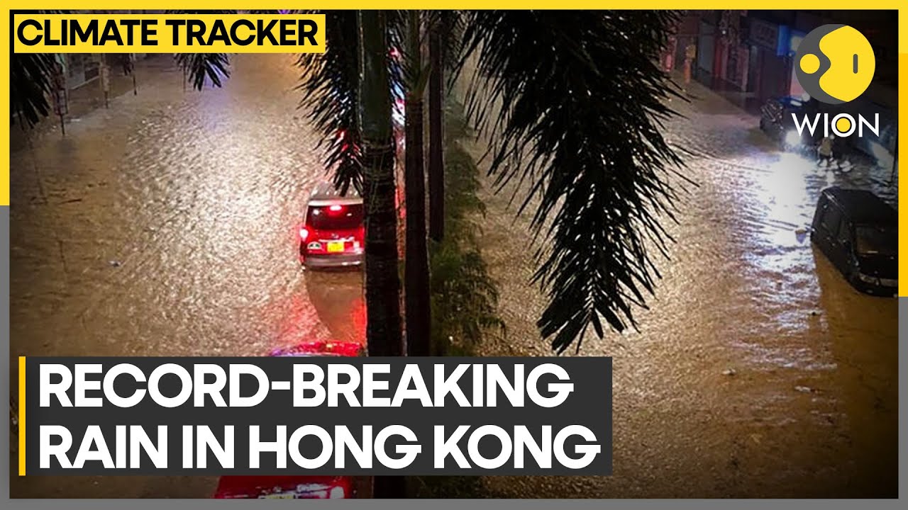 Hong Kong’s heaviest rain in at least 140 years | Climate Tracker | WION