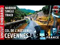 NARROW SINGLE TRACK Col de l'Asclier CEVENNES FRANCE // KTM 1290 Super Adventure S