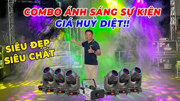 Combo Ánh Sáng Sự Kiện Siêu Đẹp Siêu Chất - Giá Huỷ Diệt