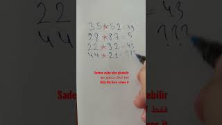 iq reels foryou maths trending viral like shorts türkiye يوس matematik رياضيات youtube