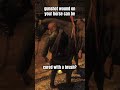 Gunshot wound can be cured using a brush. #arthurmorgan #reddeadredemption #reddeadredemption2