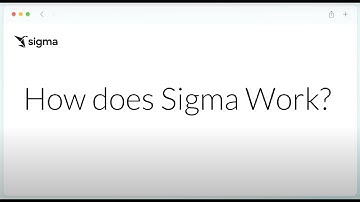Sigma Explained!