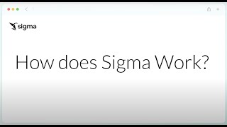 sigma explained!