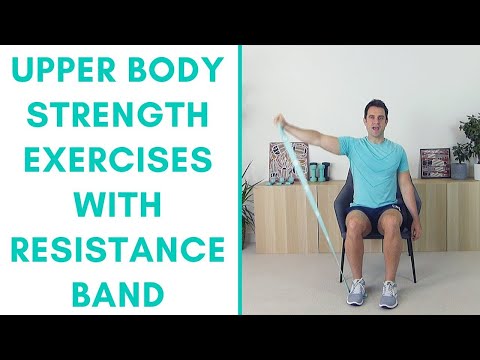Upper Body Resistance Band Exercises For Seniors | More Life Health