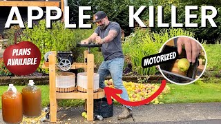 This Thing Destroys Apples || Making An Apple Press and Grinder by Bourbon Moth Woodworking 598,909 views 6 months ago 38 minutes