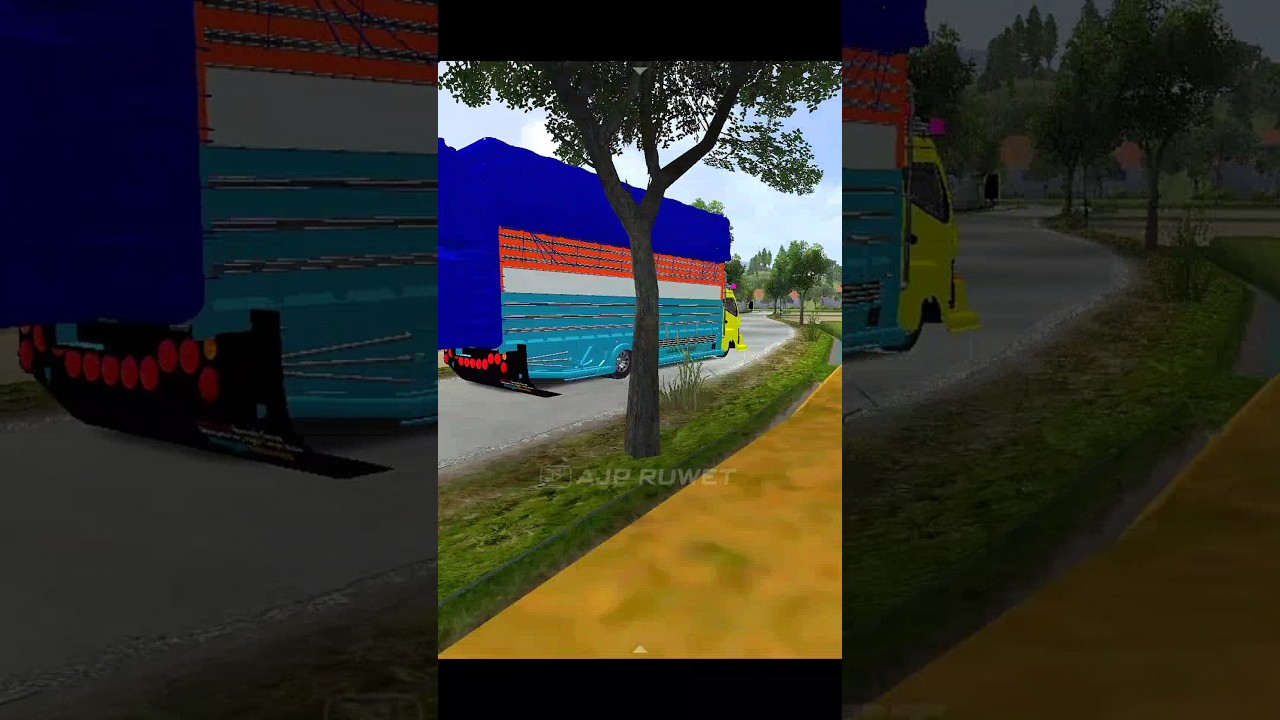 Suara Rem Truk Sulawesi #trukoleng #bussid #bussimulatorindonesia