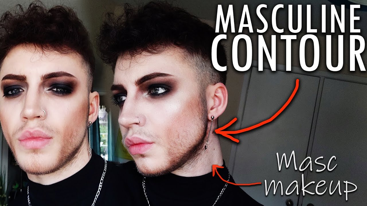 FtM Transman: How I Pass in Makeup - Masculine Contour - YouTube